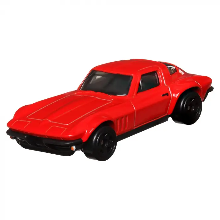 Auto Custom Corvette Stinggrey Coupe Fast and Furious Kadınlar Model Döküm Ölçeği 1:64 Uzunluk 7 cm HRW40