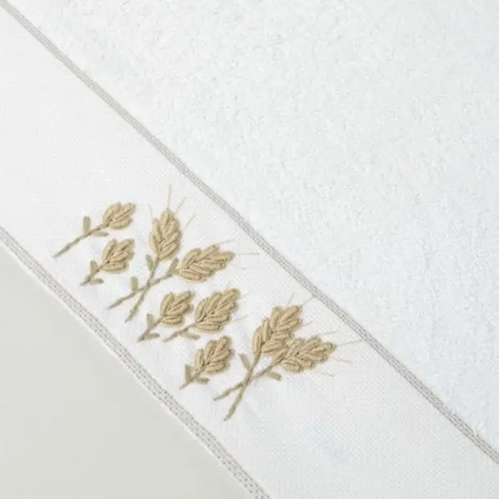 Avena Bambu 50x85 Cm Yüz Havlusu Ekru