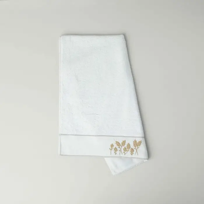 Avena Bambu 50x85 Cm Yüz Havlusu Ekru