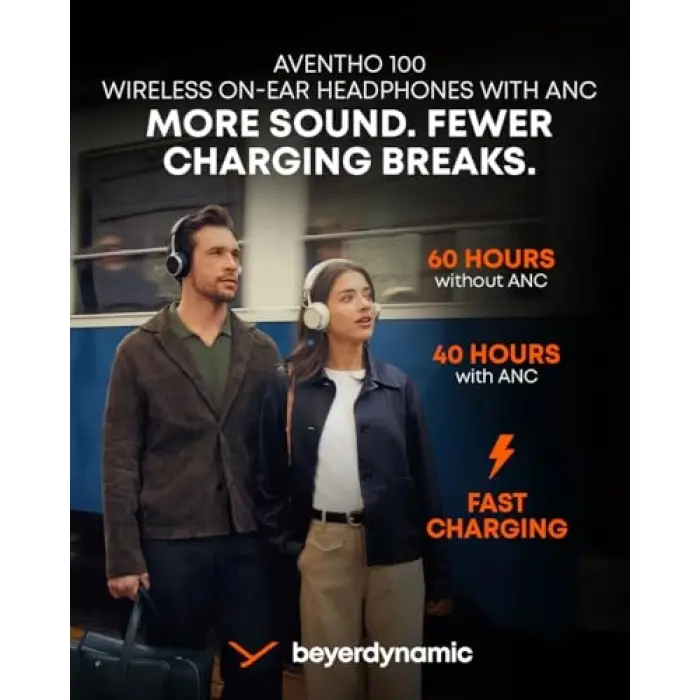 Aventho 100 Brown ANC özellikli Bluetooth Kulaklık