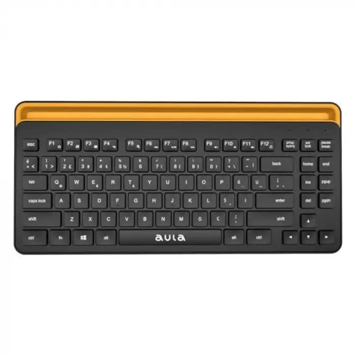 AWK310 Bluetooth 4.0 Kablosuz Telefon Tablet Standlı TKL Türkçe Q Klavye