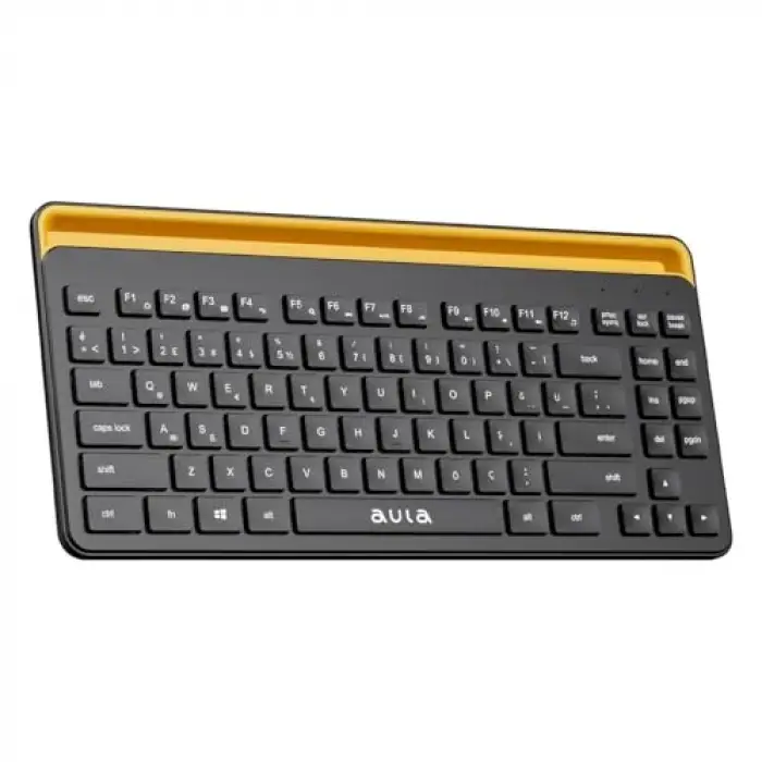 AWK310 Bluetooth 4.0 Kablosuz Tkl Türkçe Q Klavye, Telefon ve Tablet Standlı