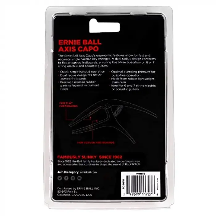 Axis Dual Radius Capo, Beyaz (P09616)
