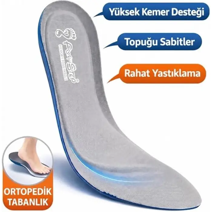 Ayakkabı; M100 Memory Foam Rahat Konforlu Tabanı (Gri, 41)