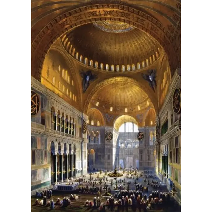 Ayasofya Camiinde İlk Namaz 1000 Parça Puzzle
