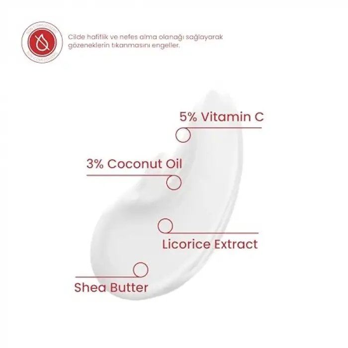 Aydınlatıcı C Vitamini Maske 50ml