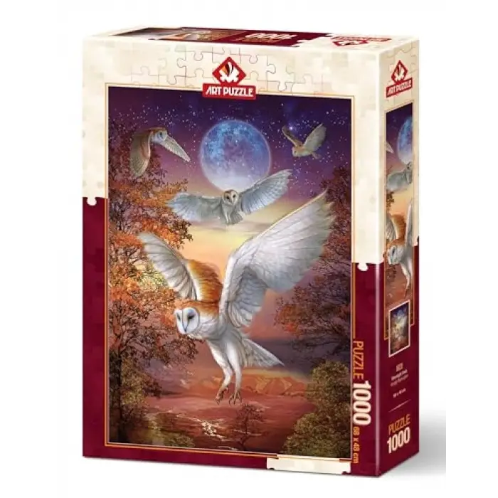 Ayışığı Baykuşları 1000 Parça Puzzle