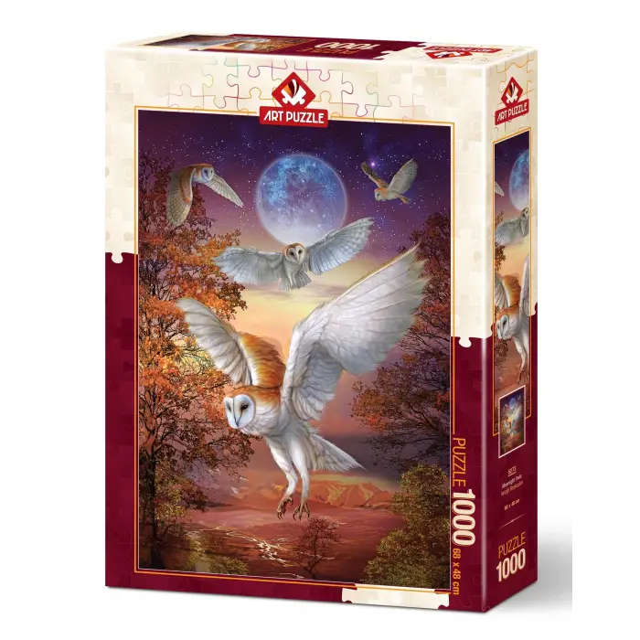 Ayışığı Baykuşları 1000 Parça Puzzle