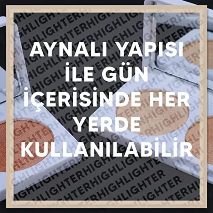 Aynalı 3lü Aydınlatıcı (A)