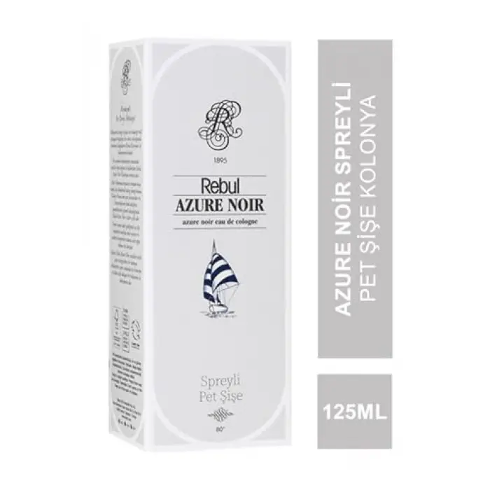 Azure Noir Eau de Cologne 125 ml