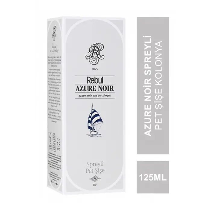 Azure Noir Eau de Cologne 125 ml