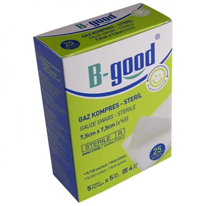B-GOOD GAZ KOMPRES 25 ADET