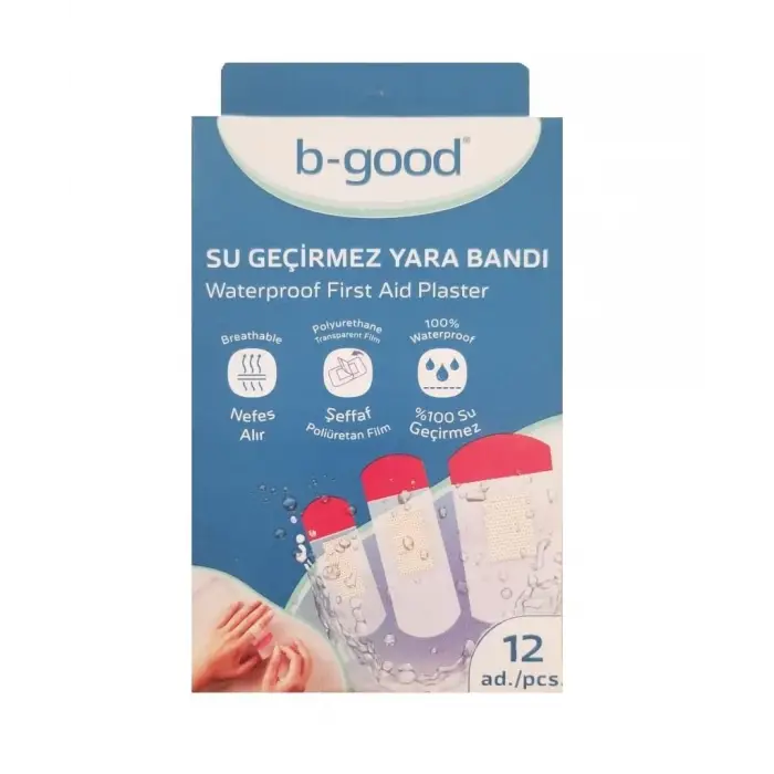 B Good Su Geçirmez Yarabandı 12 Li