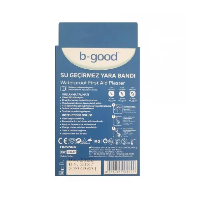B Good Su Geçirmez Yarabandı 12 Li