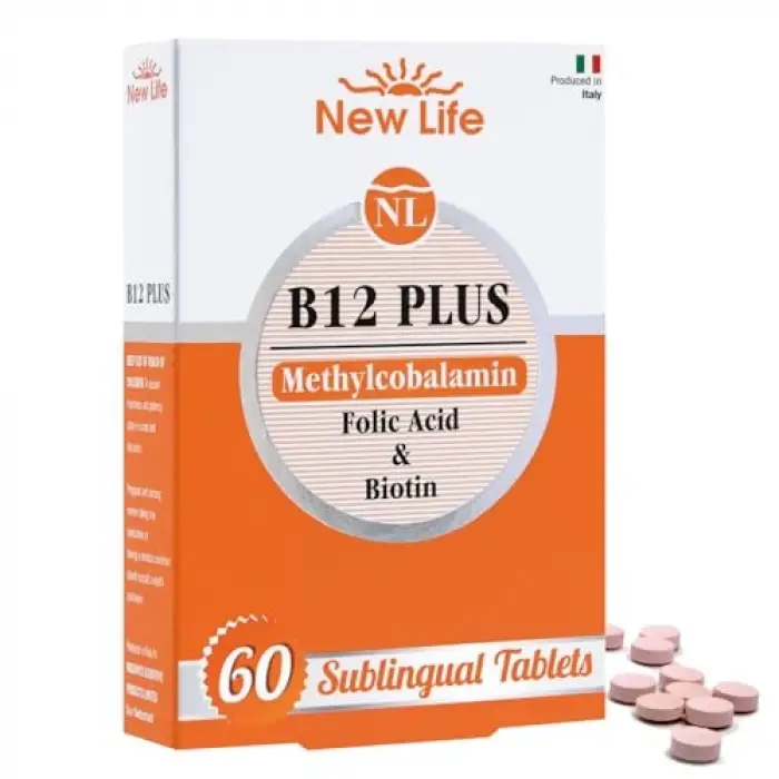 B12 Plus Methylcobalamin Folik Asit Biotin