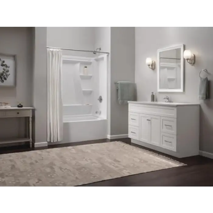 B510LF temel standart Centerset banyo bataryası, krom