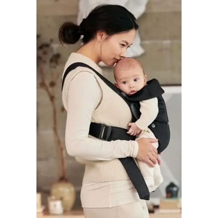 Babytrage Mini, Cotton, Schwarz