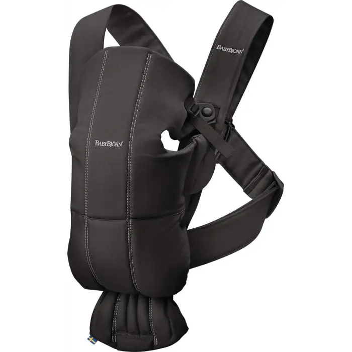 Babytrage Mini, Cotton, Schwarz