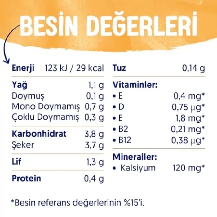 Badem Vanilya Bitki Bazlı İçecek 1000 ml