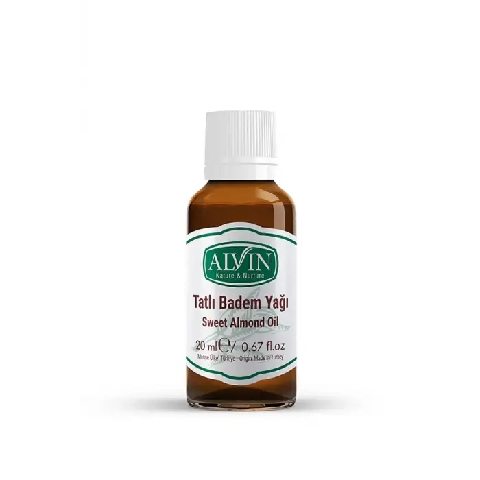 Badem Yağı, Doğal, 20 ml