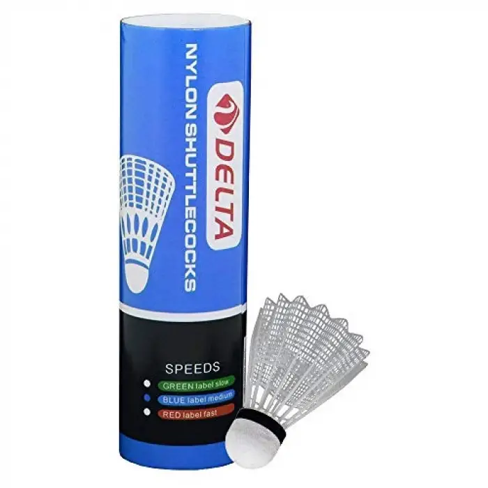 Badminton Topu 6li Beyaz medium