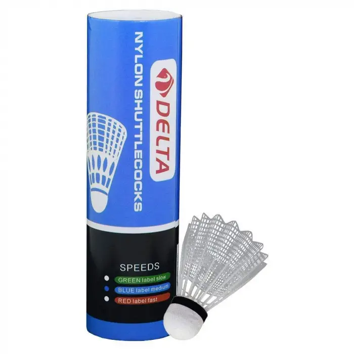 Badminton Topu 6li Beyaz medium