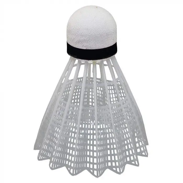 Badminton Topu 6li Beyaz medium