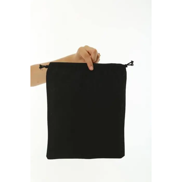 Baghashtag Siyah Bez Kese 15 cm x 20 cm