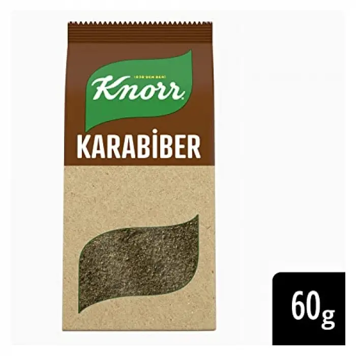 Baharat Serisi Kara Biber 60 g