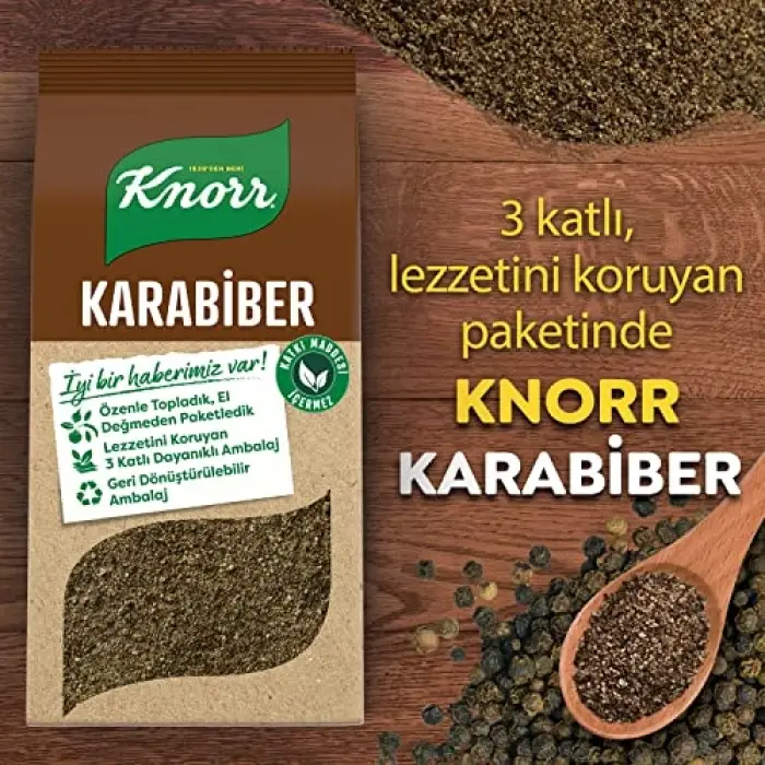 Baharat Serisi Kara Biber 60 g