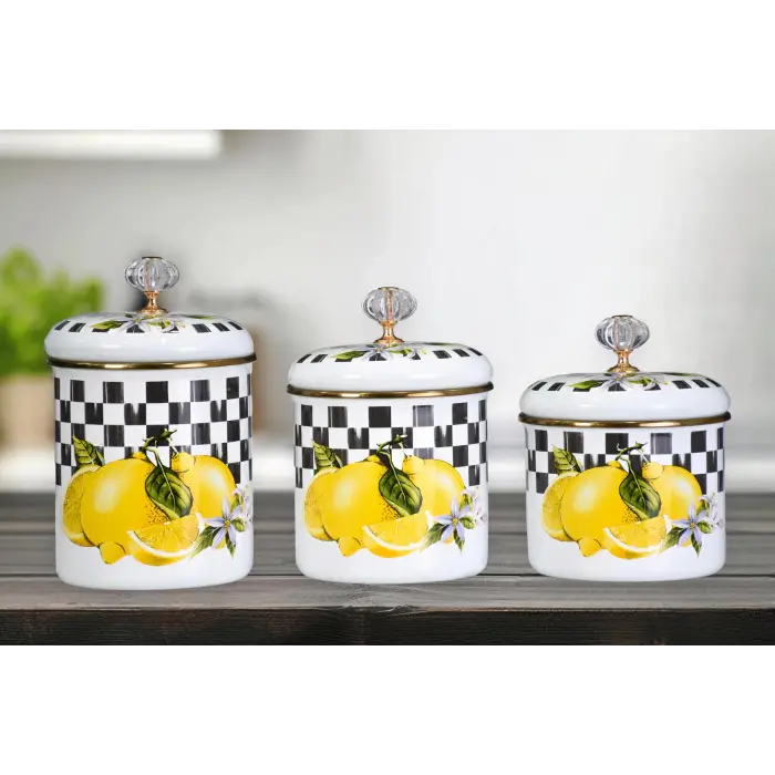 Baharatlık takımı, Lemon Emaye