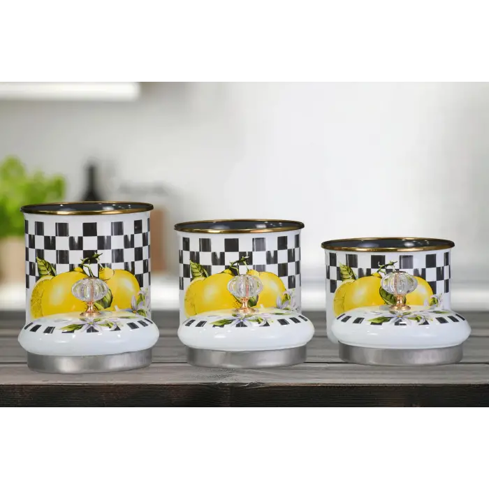 Baharatlık takımı, Lemon Emaye