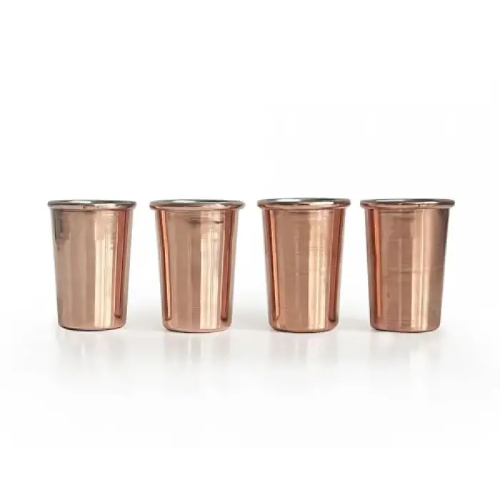 Bakır Shot Bardağı 30ml 4lü Set