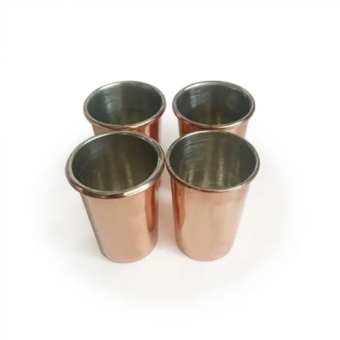 Bakır Shot Bardağı 30ml 4lü Set
