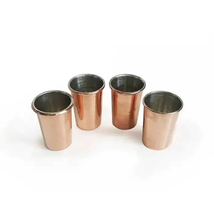 Bakır Shot Bardağı 30ml 4lü Set