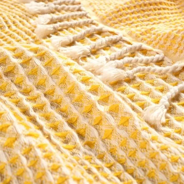 Baklan Sarı Kıng Sıze Tencel Pike