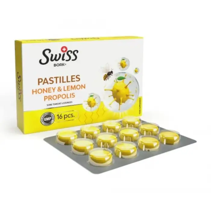 Bal & Limon &Propolis Aromalı Pastil