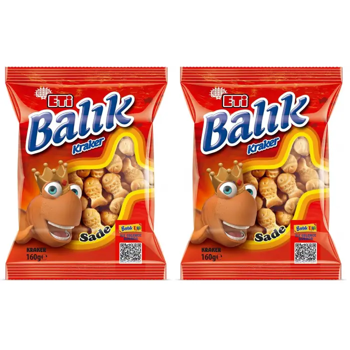 Balık kraker, 160 g, 2 paket