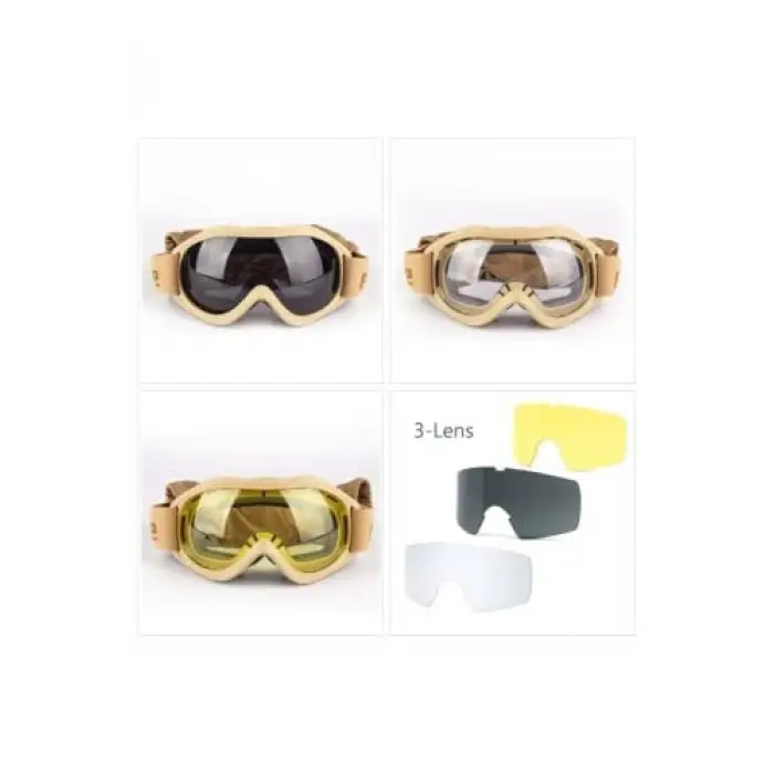 Ballistik Protector Goggle, Coyote Mıl-Prf