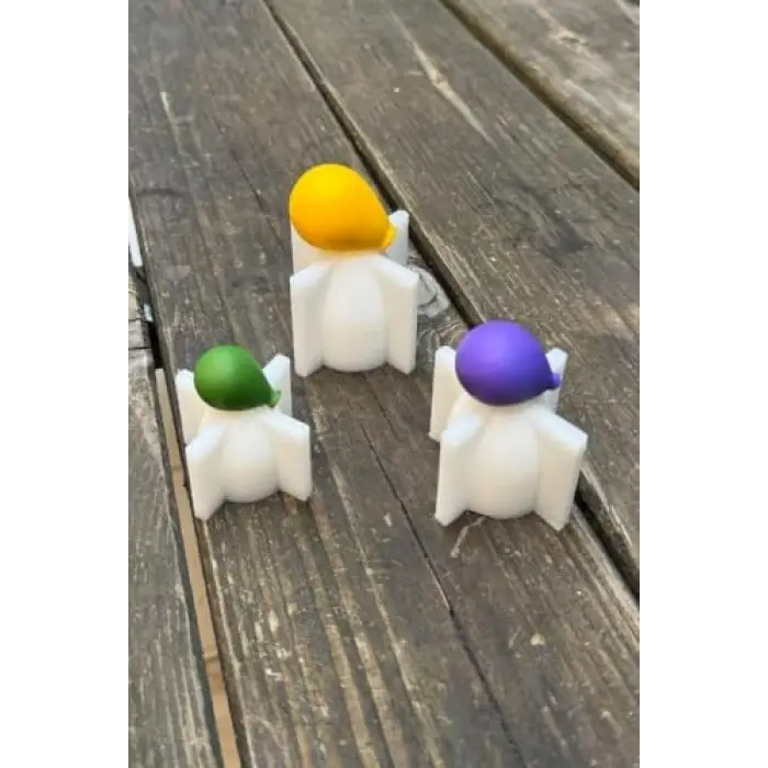 Balon Elips Set Silikon Mum Kalıpları