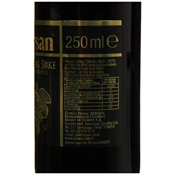 Balzamik Sirke (Vegan) 250 ml