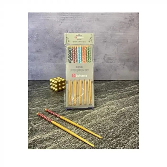 Bambu 10’lu Chopstick Yemek Çubuğu Seti – THN5537