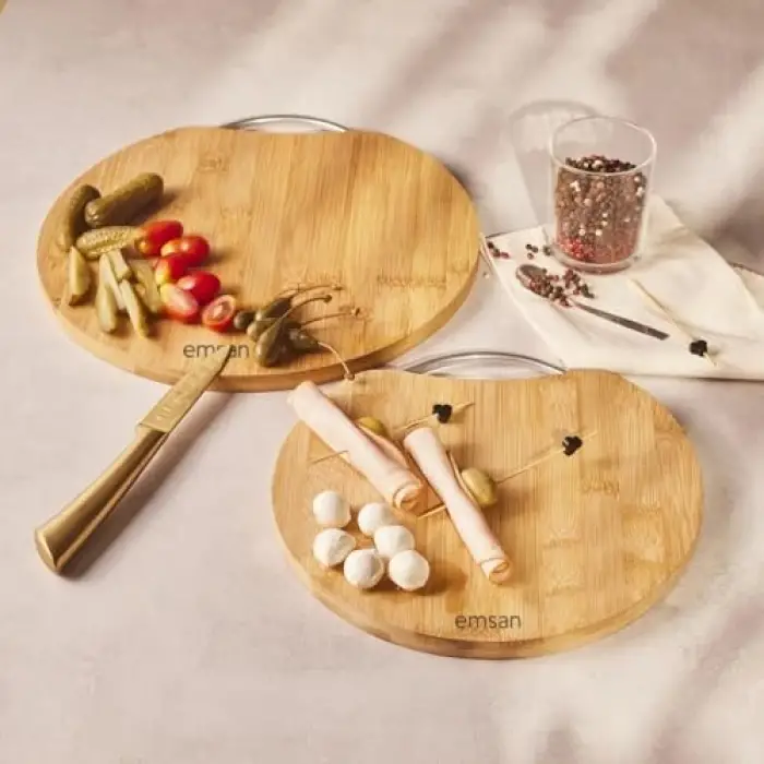 Bambu Circle 2li Kesme Tahtası