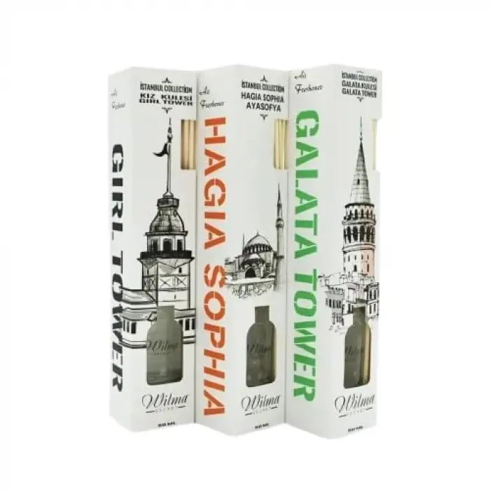 Bambu Çubuklu Vanilya Coconat Oda Kokusu 50ml - İstanbul Koleksiyon