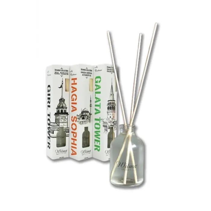 Bambu Çubuklu Vanilya Coconat Oda Kokusu 50ml - İstanbul Koleksiyon