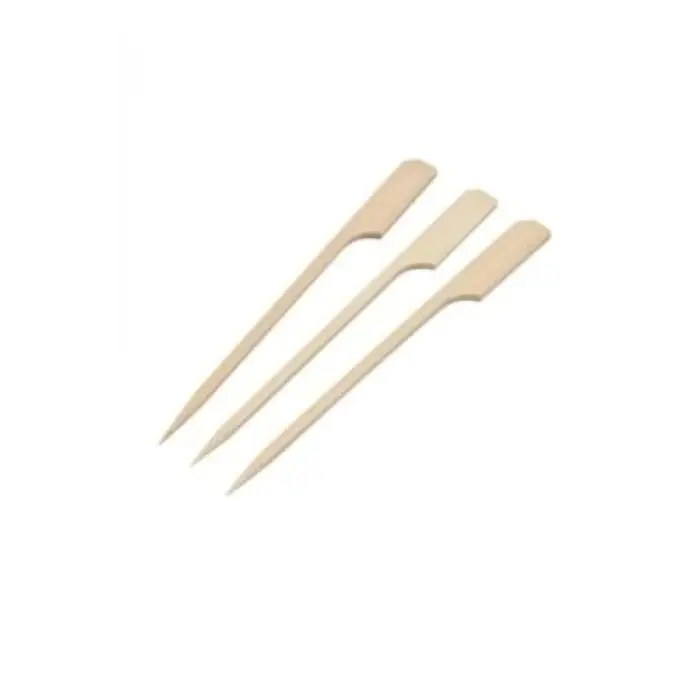 Bambu Golf Kürdan; 9 cm, 100lü Paket
