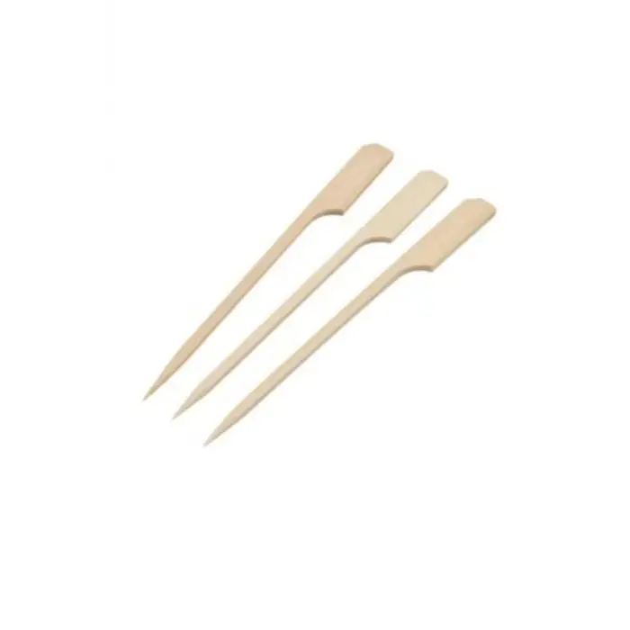 Bambu Golf Kürdan; 9 cm, 100lü Paket