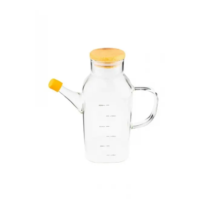 Bambu Kapaklı Yağdanlık 600 ml