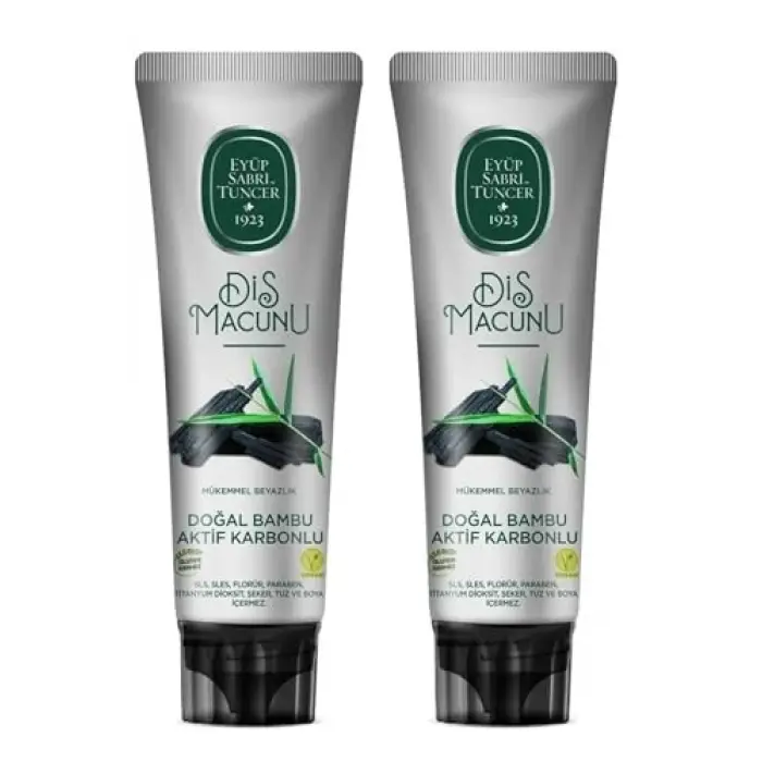 Bambu Karbonlu Diş Macunu 90 ml x 5 Adet