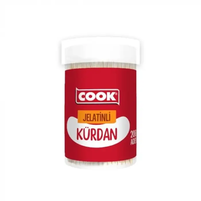 Bambu Kürdan; Jelatinli, 200 Adet